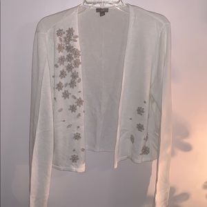 J. Jill Embroidered Cardigan